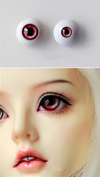 BJD lutka imitacije zrkel moda očesni pritisk zrkel 10mm12mm14mm16mm18mm majhne iris črni čaj, avokado in drugih sort,