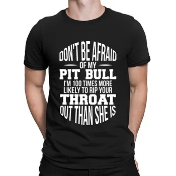 Pit Bull Mama Srčkan T-Shirt Svoboden Dihanje Oblikovanje Domiseln T Shirt Za Moške Hip Hop S-3xl Poletje Slim