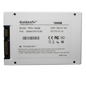 Goldenfir SATAII SSD 8GB 16GB 32GB 64GB SATAIII SSD 60 G 120 G 240 G hd 1tb 360 g 480g ssd trdi disk 2.5 960g za Prenosnik