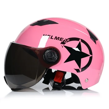 Motoristična čelada, Anti-UV varnost trdo čelado z odprto stranico, za motorna kolesa, Motocross čelado, multi color protection casco moto