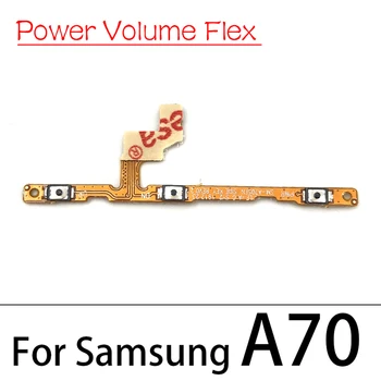 20Pcs Moč Tipko za Glasnost, Gumb Flex Kabel Za Samsung A10 A20 A30 A50 A70 A01 A11 A10s A20s A21s A30s A51 A21 A31 A50S A70S A71