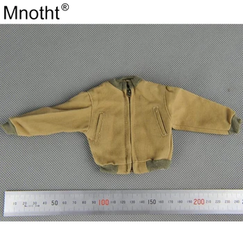 Mnotht 1/6 Vojak Oblačila Model Ameriški Platno Suknjič druge svetovne vojne je ameriška Vojska Rumeno Majico Igrača za 12