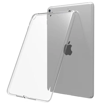 Ohišje Za iPad 10.2 2019 MiNi 2 3 4 5 TPU Prozoren Silikonski Shockproof Kritje Za Novi iPad 2017 2018 Pro 10.5 Zraka 1 2 Nazaj Primeru