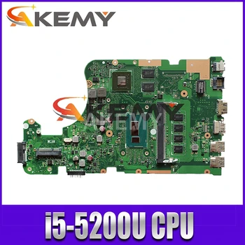 Za Asus X555LD X555LN K555L F555L Prenosni računalnik z matično ploščo i5-5200U GT940M 4GB RAM REV.2.0 Grafika Mainboard Test dobro
