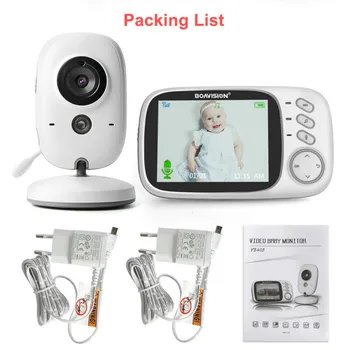 VB603 Video Baby Monitor 2.4 G Brezžični S 3,2 Cm LCD 2 Način Avdio Govori Night Vision Nadzora Varnostne Kamere Varuška