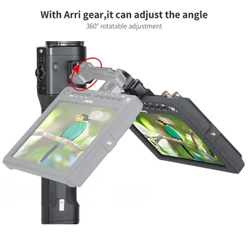 AgimbalGear DH11 Vse v 1 Dji Ronin S Razširiti Magic Arm za Monitor, LED Video Luč Gimbal Nastavek z Arri Hladno Čevelj