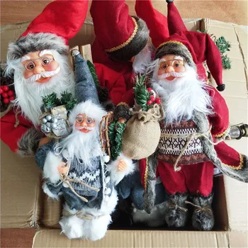 2021 Nov Božični Okraski, Santa Claus Lutka Darilo Božično Drevo Decor Ustvarjalne Plišastih Santa Claus Igrače, Okraski 30/45/60 Cm
