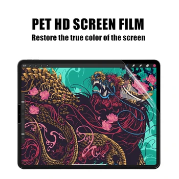 PET HD Zaslon Film za iPad Pro 11 Ultra Clear Zaščitnik Zaslon Univerzalni za iPad Pro 11 Za 12,9 2018 2020 (Ne Kaljeno Film)