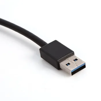 4 Vrata Micro USB 3.0 HUB Razdelilnik s Power Adapter USB Hab Visoke Hitrosti Splitter 3 USB-ZVEZDIŠČE USB Adapter