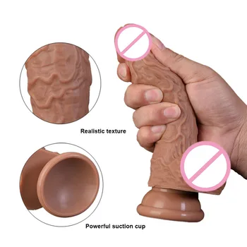 6.7 Palčni Mini sex dildo realističen Penis Sesalni Simulirani človeka petelin Adult sex igrače za ženske Masturbacija Silikonski Analni dildo