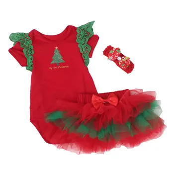 2020 Božič Otroške Kostume, Ki Jih Določa Dojenčka, Malčka Dekleta Prvi Božič Obleke Novorojenčka Božič Romper Oblačila Sklop Rojstni Dan Darila