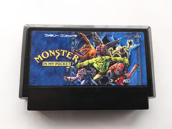 8 bit igra kartice : Monstered v Moj Žep ( Japonska Različica!! )