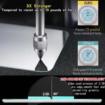 Za Lenovo Zavihku E7 Wi-Fi-Premium Tablet 9H Kaljeno Steklo Screen Protector Film Zaščitnik Straže Kritje
