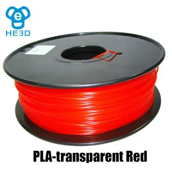 PLA preglednost seriji 3D tiskalnik PLA1.75 mm 1 kg(2.2 lb) filamentov pregleden multicolor