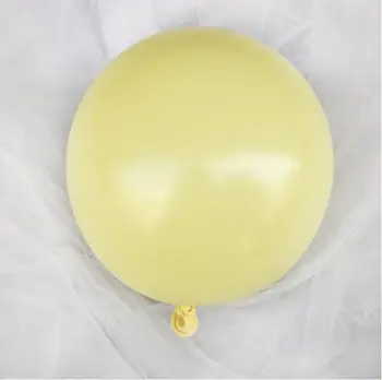 36inch 18 inch 12 10palčni 5inch Rumene Balone Poroko Balon Arch Rojstni Dekor Zraka Trebušaste Helij Latex Baloni