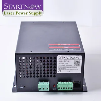 Startnow 80W-B CO2 Laser napajalnik 90W Z Omrežna Vrata 70W 80W Watt MYJG-80 110V 220V Lasersko Graviranje Rezanje Delov