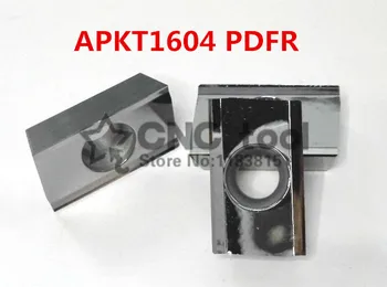 Brezplačna dostava aluminija karbida vstavite 10PCS APKT1604PDFR , CNC stružnica orodje, primerno za predelavo aluminija, vstavite BAP400