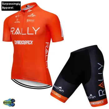Oranžna MTB Kolo Oblačila 2019, za Moške Kolesarski Dres Komplet Kolesarjenje Oblačila Ropa Ciclismo Pro Kolo Nositi Oblačila Kolo Določa 12D Gel