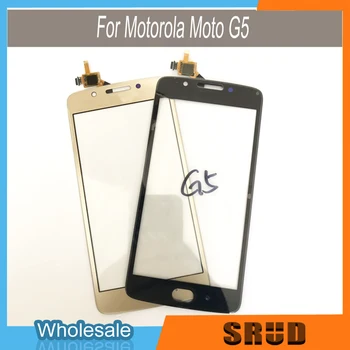 LCD zaslon na Dotik Steklena Plošča Za Motorola G5 G5 Plus G5S G5s Plus Mobilni Telefon na Dotik Zamenjava Stekla