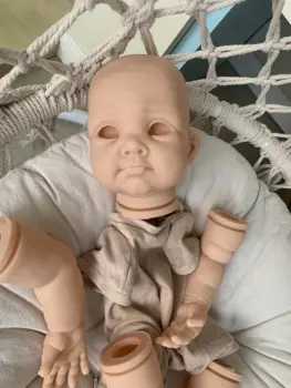 Prerojeni Baby Doll kompleti 22 Cm Veren Newborn Baby silikonski Vinil Unpainted Nedokončane Lutka Deli DIY Prazno Lutka Kit