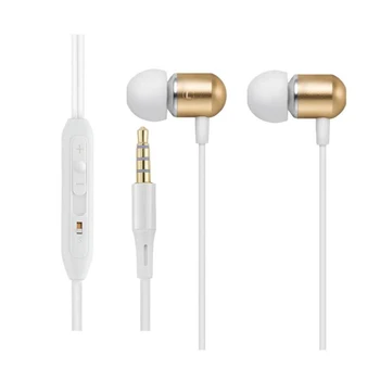 Bas Stereo glasbe, slušalke kovinski slušalke LDI8 Z Mikrofonom Za iPhone, Samsung xiaomi mi 10 pro huawei, sony redmi opomba telefon