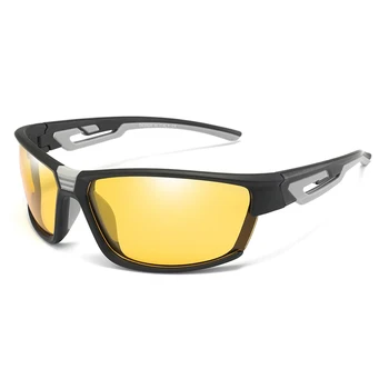 Novi ljudje Polarizirana sončna Očala UV400 Očala Vožnje Ribolov Polarizirana sončna Očala Moških Športih na Prostem Odtenki Očala Zrcali Modra