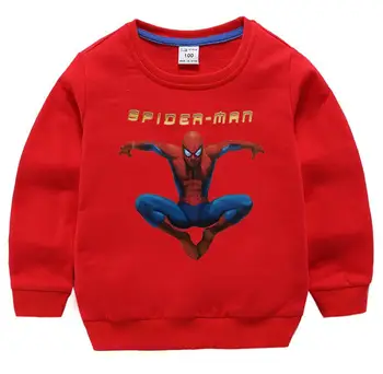 New Spiderman Majica otroška Oblačila Dolgo Sleeved Malčka Sodijo Oblačila, Bombaž Otroška Sodijo Oblačila za Otroke