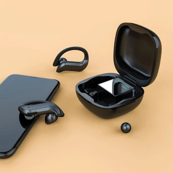 SODIAL MD03 TWS Prstnih Pritisnite Bluetooth Slušalke Šport Brezžične Stereo Slušalke šumov Gaming Slušalke