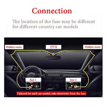 Avto Cesti Snemanje WiFi DVR Dash Kamera Vožnje Snemalnika Videa Za Ford Fusion 2006~2012
