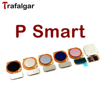 Za Huawei P Smart Prstnih Gumb FIG LX1 L21 L22 Dotik ID Senzor Za Huawei P Smart Prstnih Tipka Domov Flex Kabel Zamenjajte