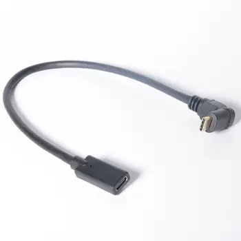 0,3 M 0,6 M 1M 1,8 M 270 stopinj Tip-C USB 3.1 Moški na USB-C Ženski Podaljšanje Podatkov napajalni Kabel Podaljšek Kabla Reverzibilna Design
