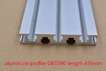 1590 ekstruzijo aluminija profil bela dolžine 450mm industrijske aluminij profil delovno 1pcs