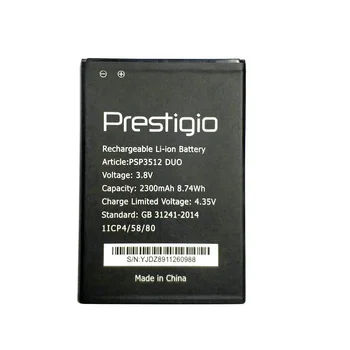 Novo 3.8 Proti 2300mAh PSP3512 Zamenjavo Baterije Za Prestigio Muze B3 PSP3512 DUO PSP3512DUO Mobilni Telefon