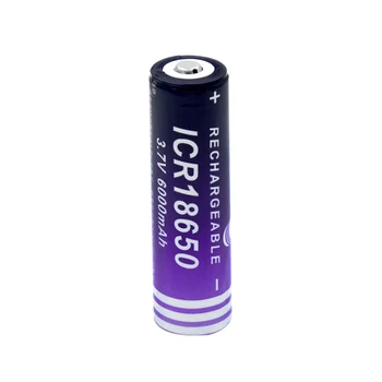 Novo 18650 baterijo 3,7 V 6000mah polnilna liion baterija za Led svetilko, Baklo batery litio baterije na debelo