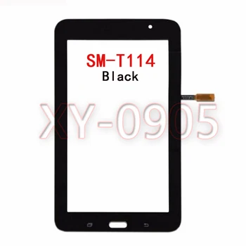 Črno/bela Za Samsung Galaxy Tab3 SM-T110 SM-T111 SM-T113 SM-T116 LCD-Zaslon na Dotik T110 T111 T113 T116 Računalnike Deli