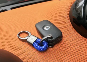 Avto Keychain Za Smart Fortwo Forfour 453 451 450 Crossblade Cabrio City-Coupe Roadster Coupe Forjeremy Avto Key Ring Verige Fobs