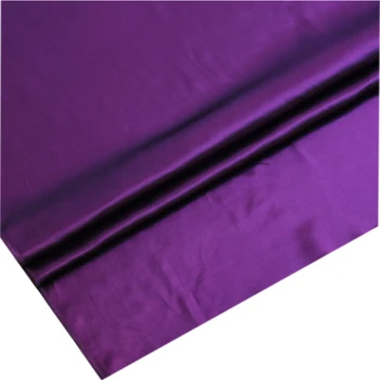 100cm*133 cm Violet Mehko Naravne Svile, Bombaža Tkanine Charmeuse Material Za Obleke Posteljnina Pižamo Blazino Primerih