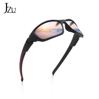 JZU 2019 Moda Polarizirana sončna Očala Moških Luksuzne blagovne Znamke Oblikovalec Letnik Vožnjo sončna Očala Moški Očala Shadow UV400