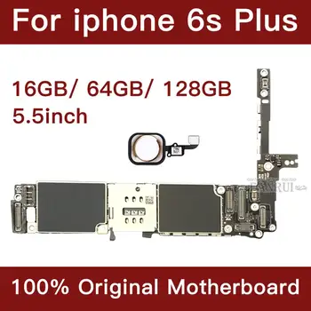 Za iPhone 6s Plus 5.5 palčni matični plošči Odkleniti Mainboard Z Dotik ID Polno Funkcijo Prvotne IOS Nameščen Logiko Odbor