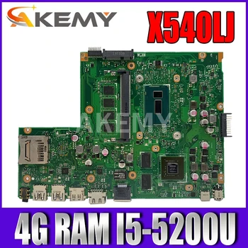 X540LJ mainboard Za Asus X540L F540L 4G RAM I5-5200U Prenosni računalnik z matično ploščo X540LJ motherboard REV2.1 Test pred dostava dela