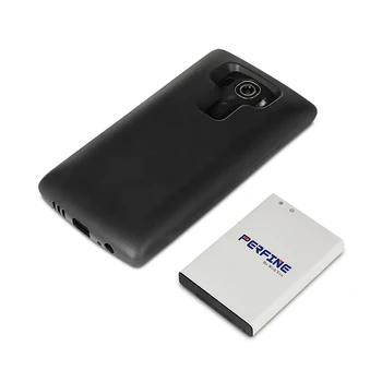 Za LG G4 Razširjene Baterije s Črno Zaščitno torbico 6000mAh BL 51YF Visoke Kakovosti Li-ionska Baterija Za Mobilni Telefon VS986