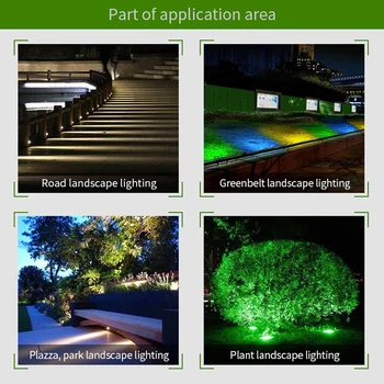 Miboxer 6W RGB+SCT Smart LED Vrt Svetlobe FUTC04 AC100~240V IP66 Nepremočljiva na Prostem led lučka za Osvetlitev Vrta