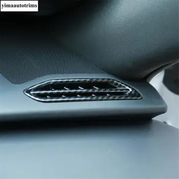 Klimatske naprave AC Odprtine Pokrova Trim nadzorna plošča Air Outlet Dekoracijo Za Lexus UX 200 250H 2019 2020 ABS Mat / Ogljikovih Vlaken
