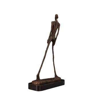 Giacometti bronasto skulpturo povzetek dom dekoracija dodatna oprema kip, kiparstvo dekorativno kiparstvo povzetek sodobne umetnosti