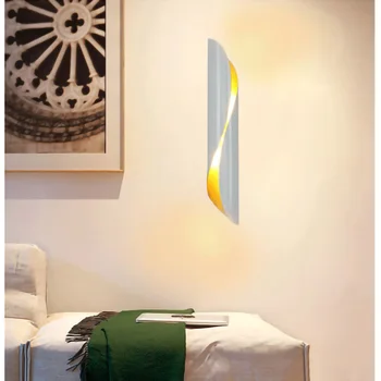 Nordijska Moderna Preprostost LED stenska svetilka zaprtih spalnica postelji steno dnevne sobe rov koridor mansarda stopnicah razsvetljave držalo