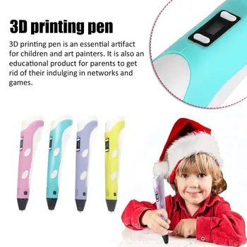 Ustvarjalna otroška Risba 3D Tiskanje Pero 3D Tiskanje Pero Izobraževalne Igrače Slikarstvo 3D Pero Dan Otrok Darilo