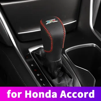 Usnje prestava menjalnika prestavna prestavi glavo orodje pokrov orodje set dekoracijo spremembe Honda Accord 10. 2018 2019
