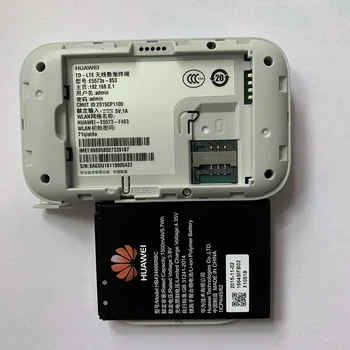 Vroče prodaje Odklenjena Uporablja Wifi Huawei E5573 E5573s-853 E5573s-856 150Mbps 4G Modem Ključ Lte Wifi Usmerjevalnik Žep za Mobilne dostopne točke