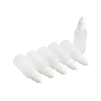 50pcs Prazno Plastično Stisljiv Kapalko Steklenice (15ml)