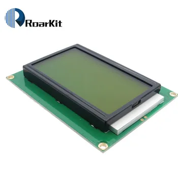 128*64 PIK LCD modul 5V Rumena in zelena zaslon 12864 LCD z osvetlitvijo ST7920 Vzporedna vrata za arduino raspberry pi